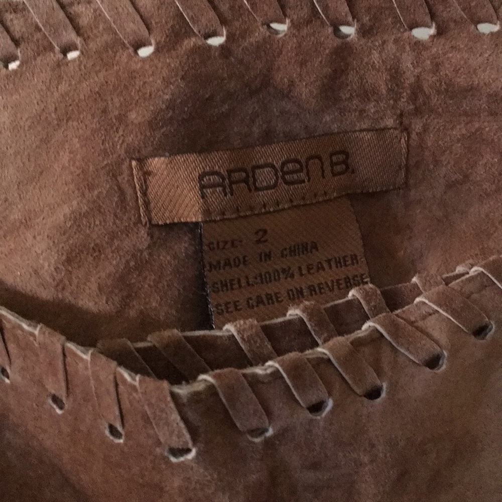 Arden B 100% leather pants
